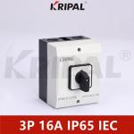 16A 230-440V IP65 Waterproof Rotary Cam Switch With Enclosure for sale