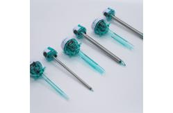 China 5/10/12mmx100mm Visual Puncturing Disposable Laparoscopic Optical Trocars supplier