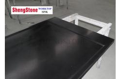 China Mohs' Hardness Marine Edge Countertop Chemicals / Heat Resistance Lignt Grey Color supplier