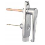 Safety Protect Garage Door Handle Lock Silver Steel Cabinet Lock for sale