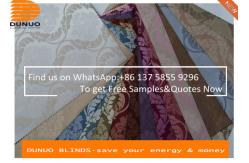 China Modern Roller Blinds Home Textile Fabric Home curtains with 100% polyester supplier