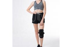 China Black Heated Knee Brace Wrap With Overheat Protection supplier