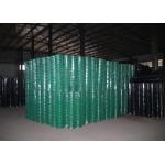 Light Green PVC Coated Square Hole 3mm Welded Wire Mesh Low Carbon Steel Q195 for sale