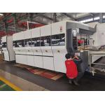 Semi Automatic 6 Colors Flexo Printing Slotting Machine Chain Feeder Corrugated for sale
