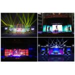 Wall Mounted P10 RGB LED Screen With Real Pixel 10000 Dots / ㎡ 320 * 160mm for sale