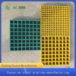 FRP Pultruded Grating Plastic Walkway Grating Grille For 4S Shop Car Wash for sale
