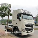 Sinotruk HOWO 4*2  LNG Tractor   Drawing Head  Drawbar Train