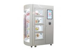 China Automated Rose Fresh Flower Vending Locker Machine Self Service Transparent Window supplier