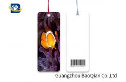 China Plastic 3D Lenticular Bookmark , Custom Bookmark With Tassel Ocean Animal Clownfish Nomo supplier