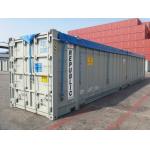 Durable Side Loading Shipping Containers , Open Shipping Container for Waste Material for sale