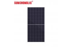 China 560 Wp Solar Panel 182m / 144tb 1500v Dc  2.0mm Glass Thickness supplier