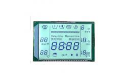 China Custom Shaped LCD Screen STN LCD Display Module Blue Segment Dynamic Driving supplier