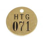Hang - On 1/2 Black Filled Brass Interlocking Stencils No Sharp Point Smooth Edge for sale