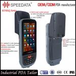 Android 5.1 Smart PDA Portable Rugged Rfid Reader Handheld Short Range 134.2Khz Modules for sale
