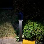 Cold White Outdoor Solar Powered Lamp Post Lights 6000K SMD LED for sale