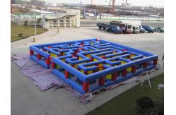 China Inflatable Tunnel Maze Game, Inflatable Maze Field For Chilren supplier