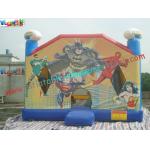 Indoor  / Outdoor Inflatable Bouncer Slide Fire Retardant Justice League for sale
