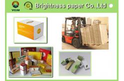 China Printable Cardboard Paper 350gsm , Notebook Cover Paper Folding Resistance supplier