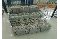 China H1.5m double twisted 10*12cm Gabion Wire Baskets supplier