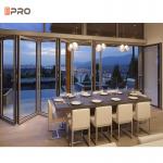 Exterior Bi Folding Glass Door Aluminium Folding Doors Saves Space