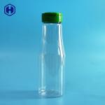 Round  Plastic Spice Jar Six Holes Lid Clear Plastic Spice Containers for sale