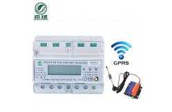 China Frequency Range 50Hz Humidity ≤95%RH 100A WiFi Smart Din-Rail Energy Meter supplier