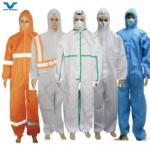 Anti-Static Disposable Coverall for Asbestos Removal CE Cat 3 III Type 5/6 Protective for sale