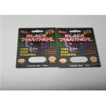 Custom Slide Blister Card Packing VIP Gold 69K Rhino Powder Capsule Packaging Display Box for sale
