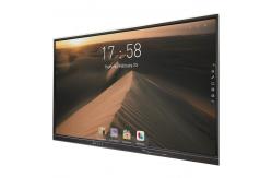 China 65 Inch 4mm Tempered Glass IR Interactive Whiteboard 4K DLED Screen supplier