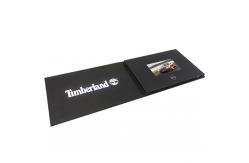 China Automotive Industrial LCD Video Brochure Card With Rechargeable Battery Integrated LCD Screen supplier