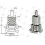 Mini Lock Cable Grippers Nickel Plated Brass Material With a Base for sale