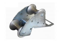 China Cable Laying Guide Roller Cable Bend Roller Manhole Lead In Cable Roller supplier