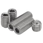 M12*10-M12*40 SS Endless Screw Hexagon Socket Set Machine Screw With Flat Point for sale