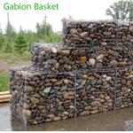 China Anticorrosion Wire Mesh Retaining Wall Gabion Wall For Flood Protection 2 X 1 X 0.5M for sale