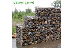 China Anticorrosion Wire Mesh Retaining Wall Gabion Wall For Flood Protection 2 X 1 X 0.5M supplier