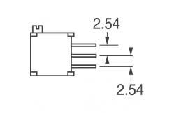 China 3296X-1-204LF Electronic IC Chip NEW AND ORIGINAL STOCK  supplier