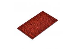 China PE/PVDF Coated Wooden Aluminum Composite Panel Lightweight supplier