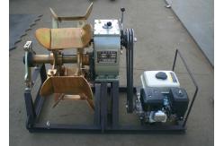 China High Efficiency 30KN Cable Winch Puller / Wire Winch With Gasoline Engine supplier