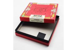 China Square Recycled Paper Gift Boxes End Magnetic Closure Cardboard Custom Logo supplier