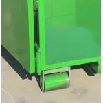 Anti Corrosion Steel Roll Off Dumpster 20 30 40 Yard For Roofing And Landscaping for sale