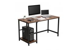 China Steel Pipe L Shaped Corner Waterproof Steel Computer Desks supplier
