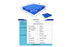 China Blue Hdpe Shipping Plastic Pallets Injection Moulded Plastic Pallets supplier