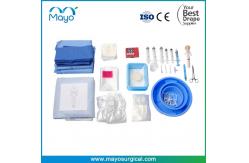 China Full Set Component Surgical Cath Pack With Angio Drape 4 Hole supplier