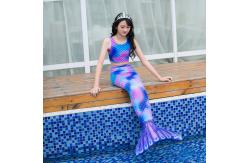 China Beach Seaside Mermaid Tail Swimming Suit / Mermaid Performance Costume supplier