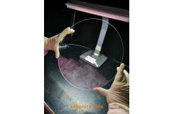 China 12inch 300mm No Notch Sapphire Substrate Wafer Crystal Glass High Optical Transmittance supplier