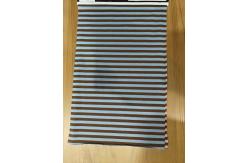 China Dureble Comfortable Andbreathable Striped Material Fabric For Polo Shirt supplier