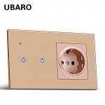 TuYa WiFi Smart Switch Socket Combination App Manual Control Smart Plug With Switch