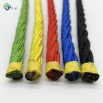 Twisted Polyester Combination Wire Rope 16mm 4 Strands For Playground Swing for sale
