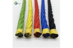 China Twisted Polyester Combination Wire Rope 16mm 4 Strands For Playground Swing supplier