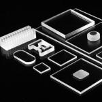 Fused Silica Quartz Glass Plate Sio2 Heat Resistant Clear Round Optical Quartz Plates for sale